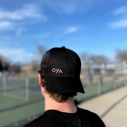 OYA Performance Hat (Black/Pink)