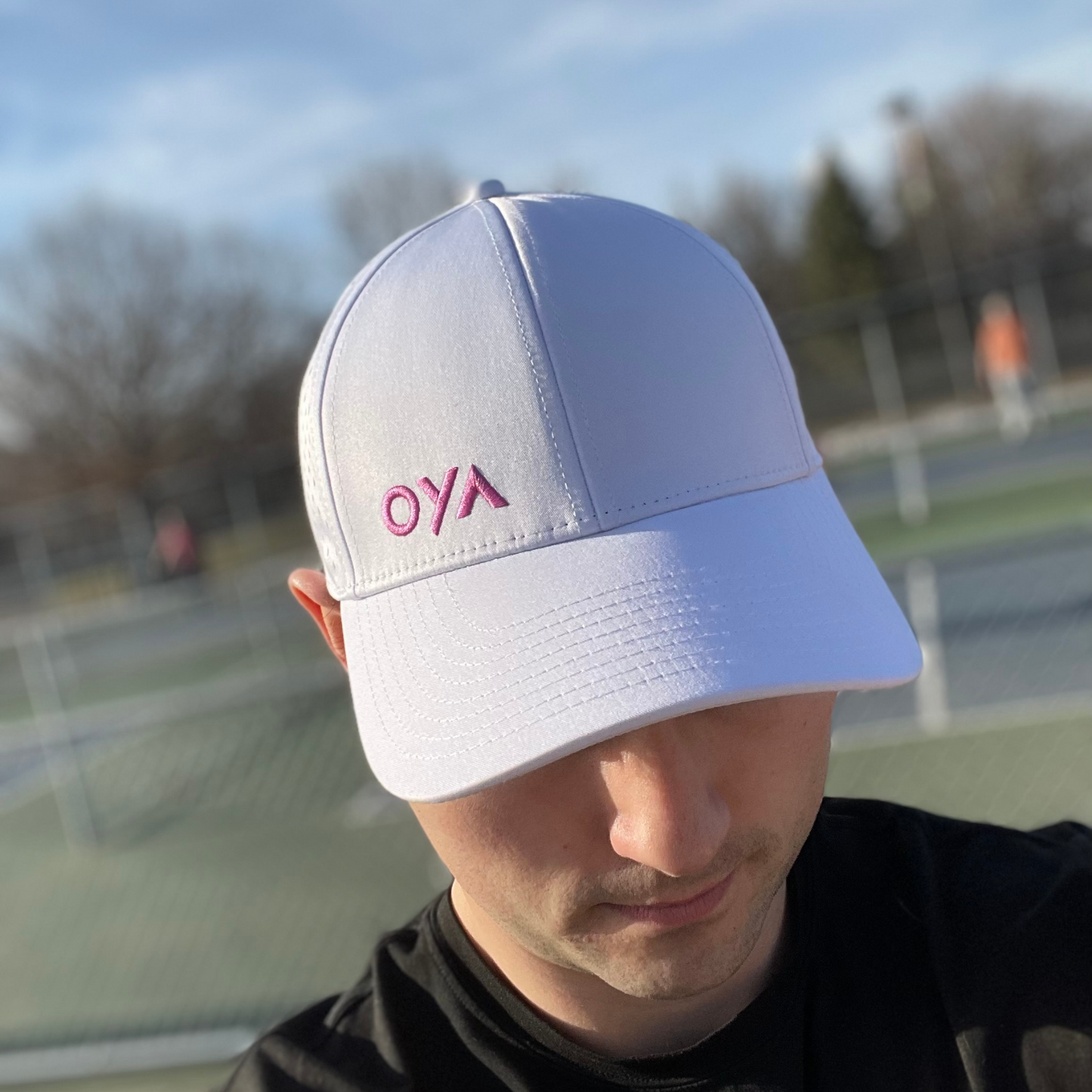 OYA Performance Hat (White/Pink)