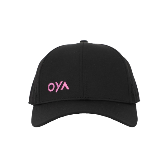 OYA Performance Hat (Black/Pink)